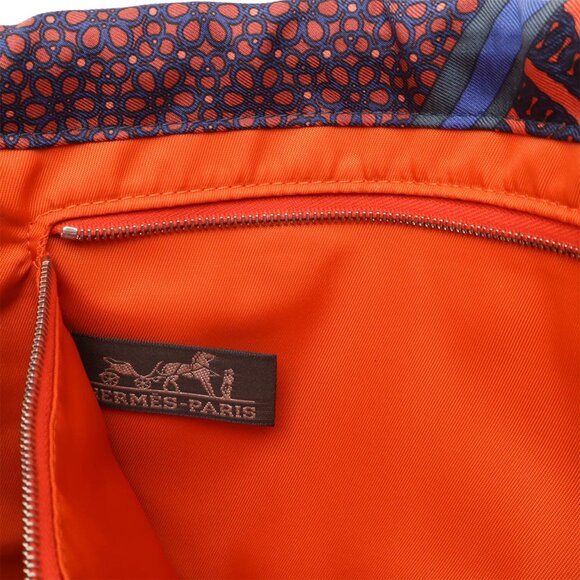 HERMES Black Leather Pouch - Picture 6 of 6